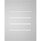 Ekena Millwork Vertical Surface Mount PVC Gable Vent: Functional, w/ 2"W x 2"P Brickmould Sill Frame, 14"W x 18"H GVPVE14X1803SF - alternate 5
